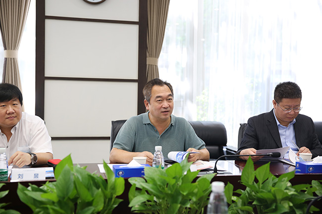 大連檢驗檢測集團黨委書記、董事長李強一行到訪廣電計量開展交流洽談