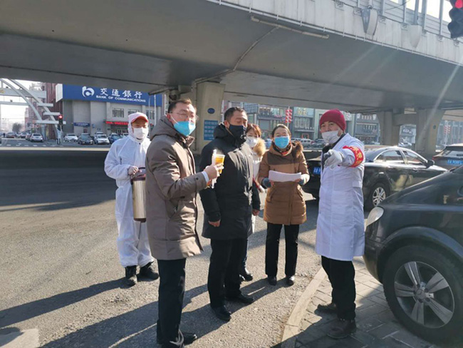 黨建引領，讓黨旗在城市抗“疫”一線高高飄揚