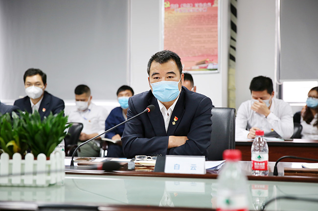 主題黨日 | 抗疫情、保生產 為全力實現經營目標而奮斗